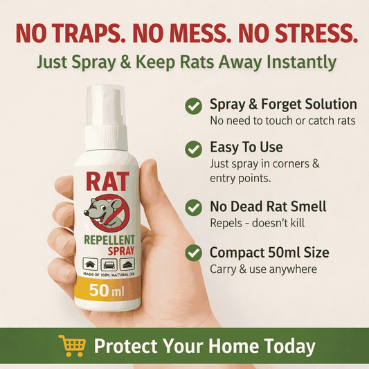 Rat Repellent Spray 50ML (Pack of 3)