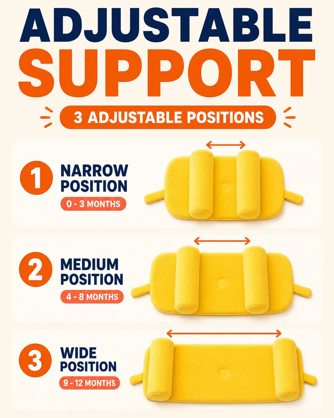 Premium Baby Head Support Pillow