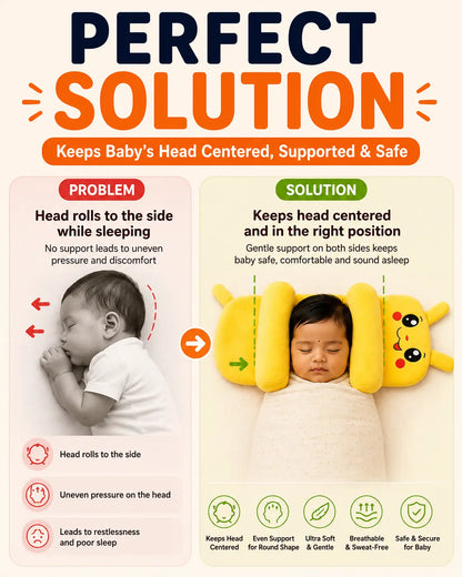 Premium Baby Head Support Pillow