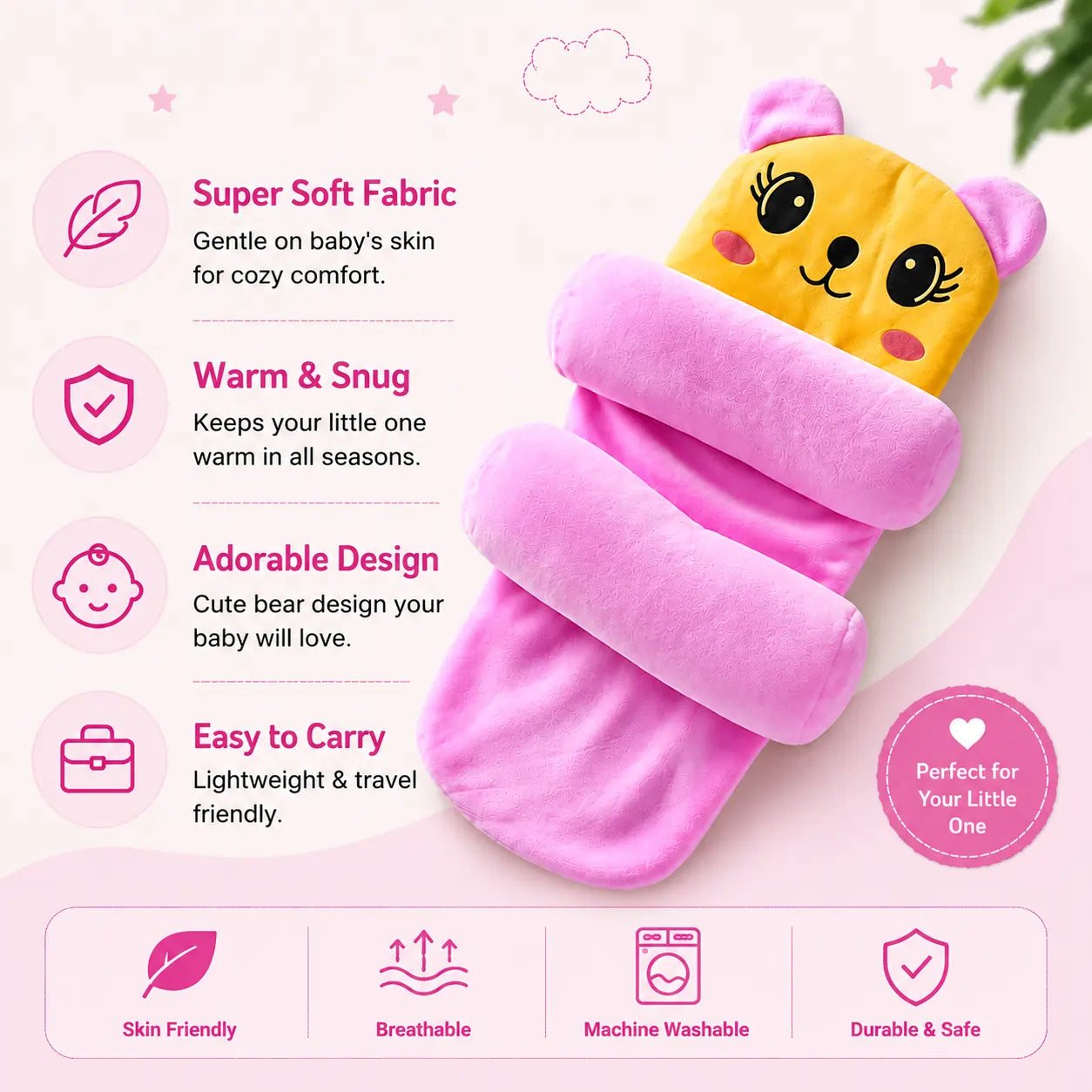 Baby Head Support Pillow